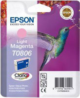 T0806 - Cartuchos Epson Magenta Claro (C13T080640BO)